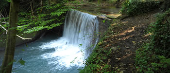La cascata dl fiume Lente